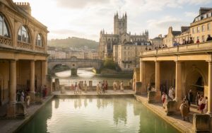 Bath Roman Baths Abbey